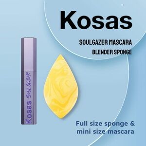 📦🆕*BNIB* KOSAS |FULL/MINI| Makeup Sponge & Soulgazer Lengthening Mascara